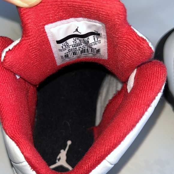 Nike Air Jordan 5 retro kids, fire red/white/blk - Picture 7 of 10